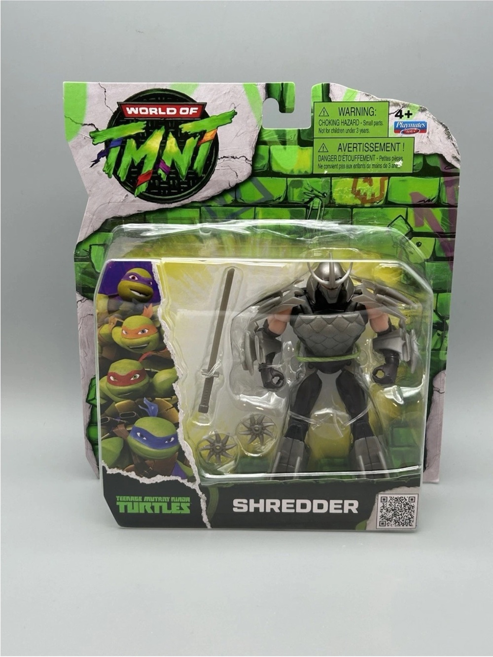 World of TMNT Teenage Mutant Ninja Turtles Shredder Action Figure TMNT 2026 New